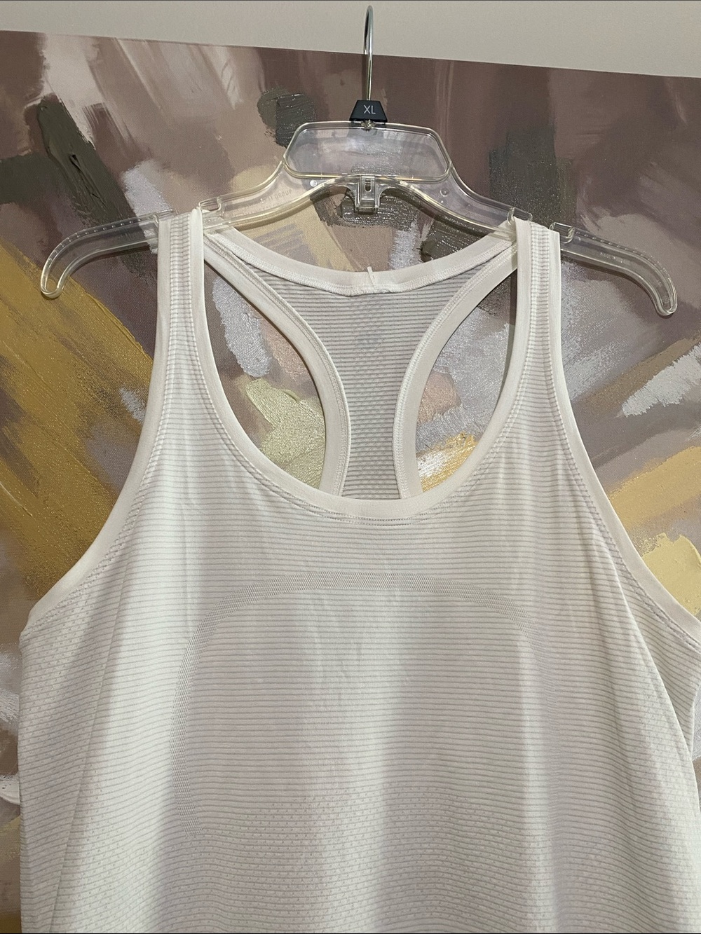lululemon athletica White Racerback Tank Top - Picture 2 of 5